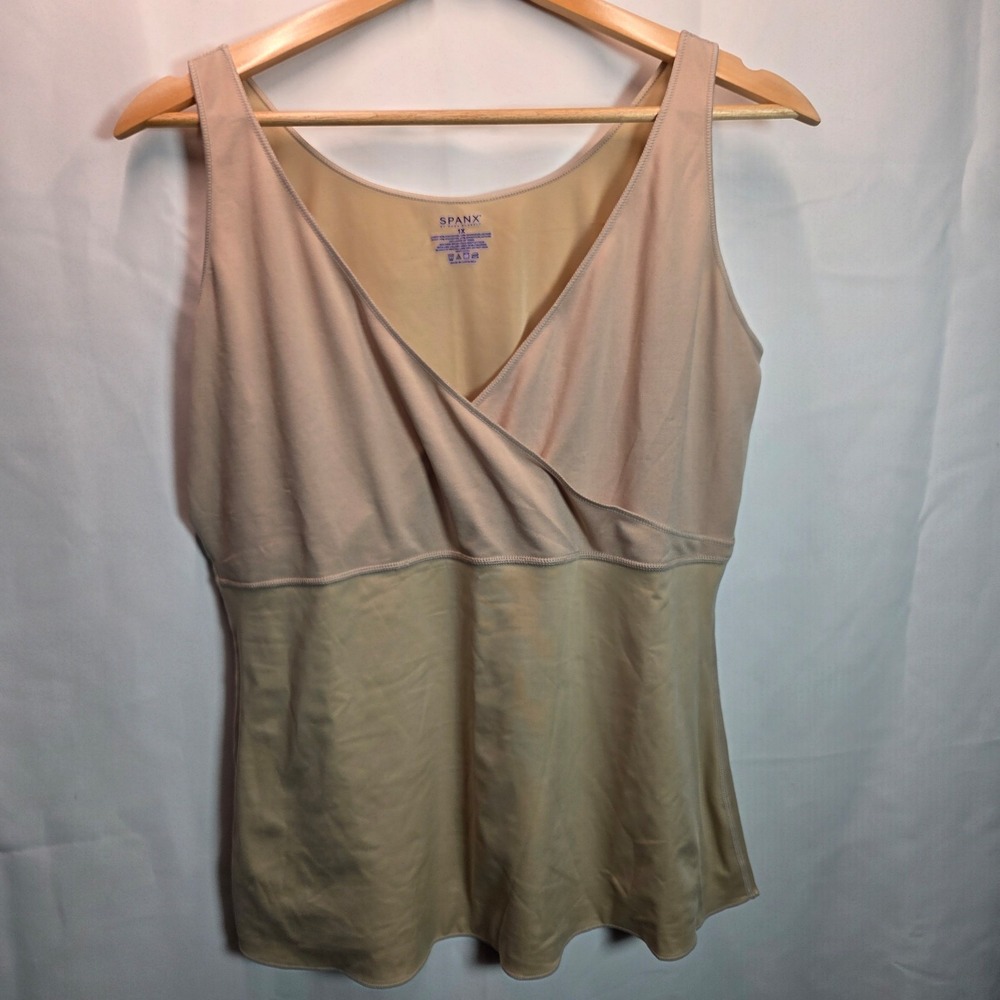 Spanx by Sara Blakely Crossover Tankโ Tan Womens' 1X